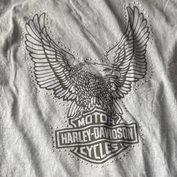 Harley-Davidson Tops - Harley-Davidson Lace-Up Sleeveless Tank – Women’s Large